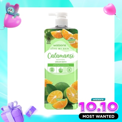 WATSONS Calamansi Scented Cream Bath 1000ml image