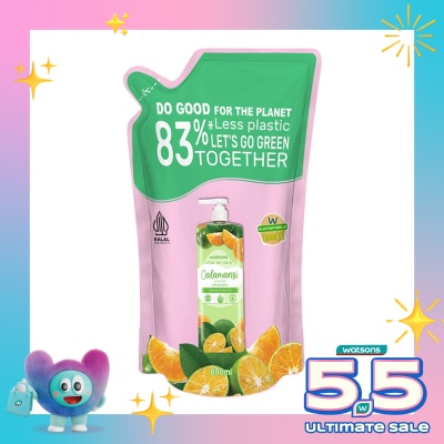 WATSONS - Calamansi Scented Cream Bath Refill 800ml