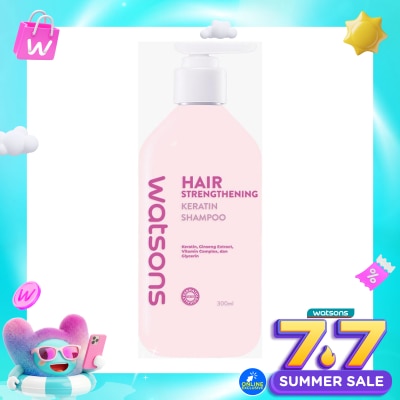 WATSONS - Hair Strengthening Keratin Shampoo 300ml