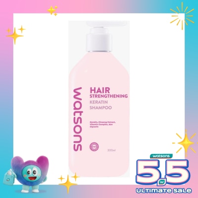 WATSONS - Hair Strengthening Keratin Shampoo 300ml
