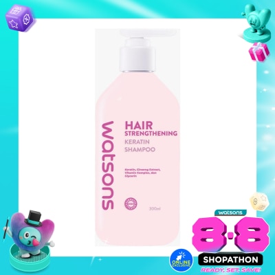 WATSONS COLLECTION - Hair Strengthening Keratin Shampoo 300ml image