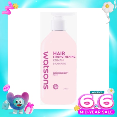 WATSONS - Hair Strengthening Keratin Shampoo 300ml