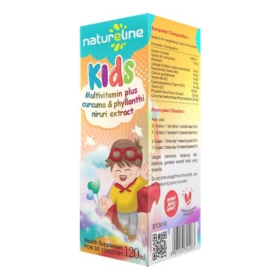 NATURELINE Kids Multivitamin Syrup 120ml