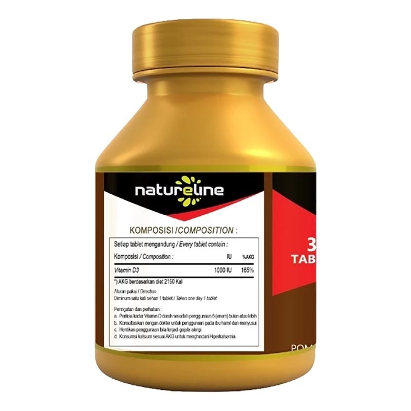 Vitamin D3 Tablet 1000 IU Tablet 30'S image