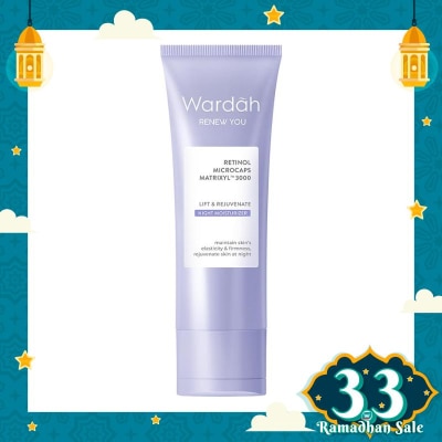 WARDAH Wardah Renew You Retinol Microcaps Matrixyl™? 3000 Lift & Rejuvenate Night Moisturizer 15g