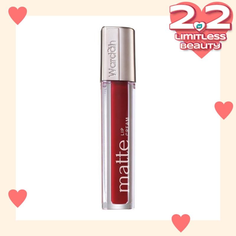 Promo Harga Wardah Exclusive Matte Lip Cream 01 Red-dicted 4 gr - Watsons