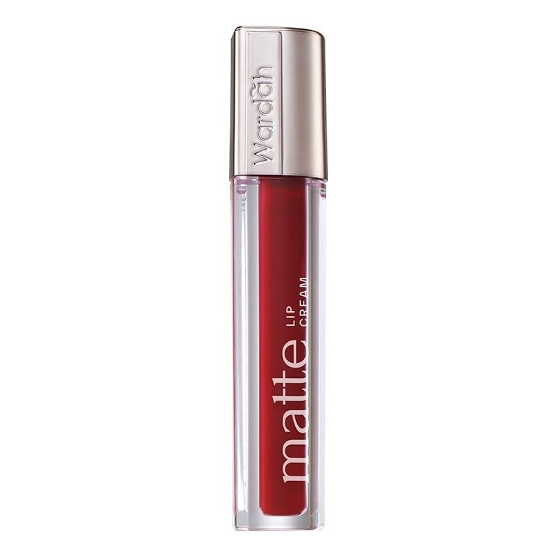 WARDAH Exclusive Matte Lip Cream 01 Red-dicted 4g