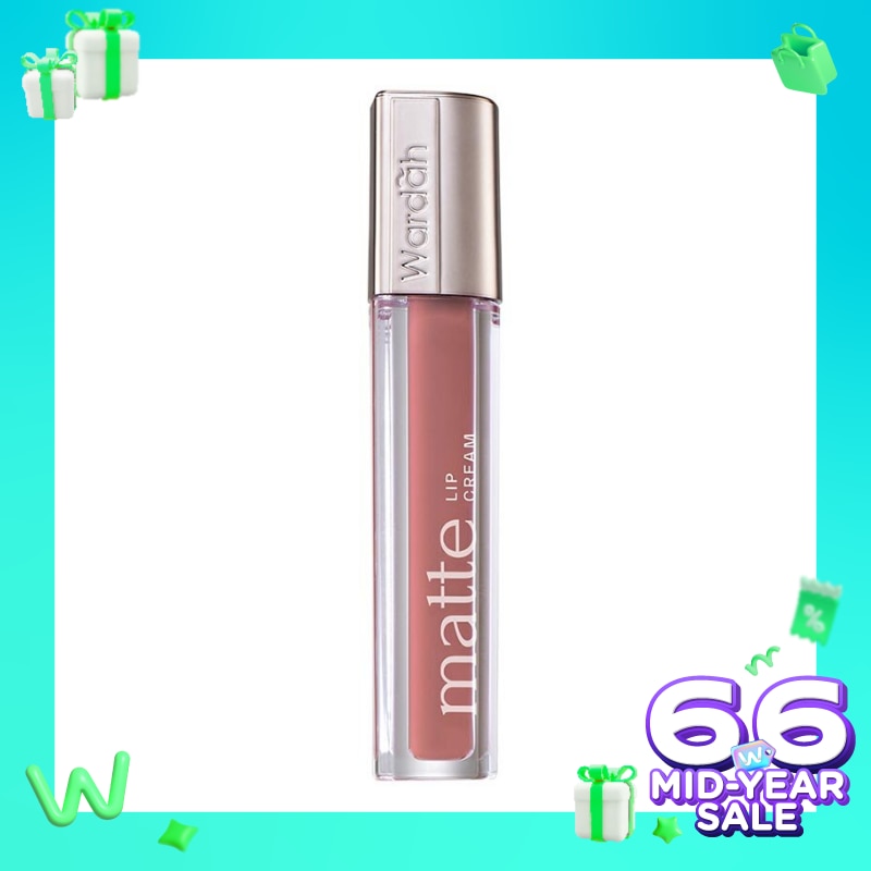Wardah Exclusive Matte Lip Cream 03 See You Latte 4g