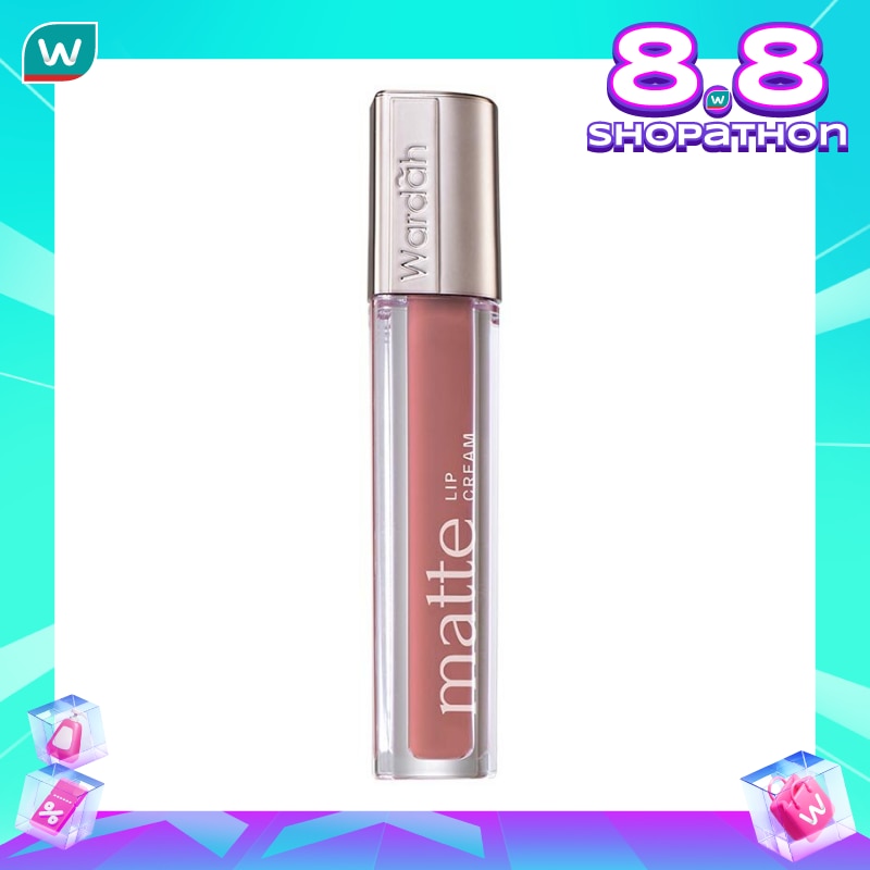 Promo Harga Wardah Exclusive Matte Lip Cream 03 See You Latte 4 gr - Watsons