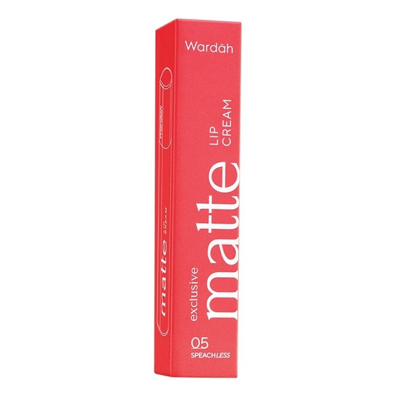 Wardah Exclusive Matte Lip Cream 05 Speachless 4g