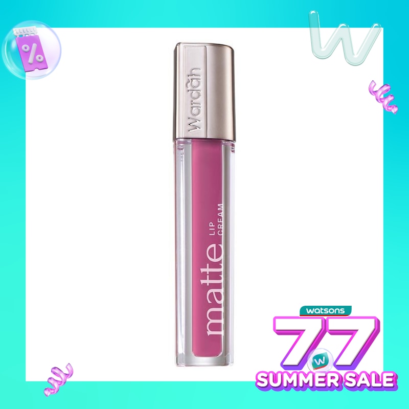 WARDAH Wardah Exclusive Matte Lip Cream 05 Speachless 4g