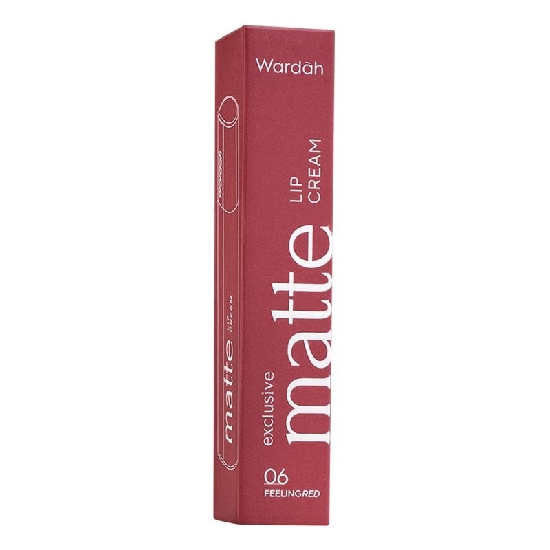 Exclusive Matte Lip Cream 06 Feeling Red 4g