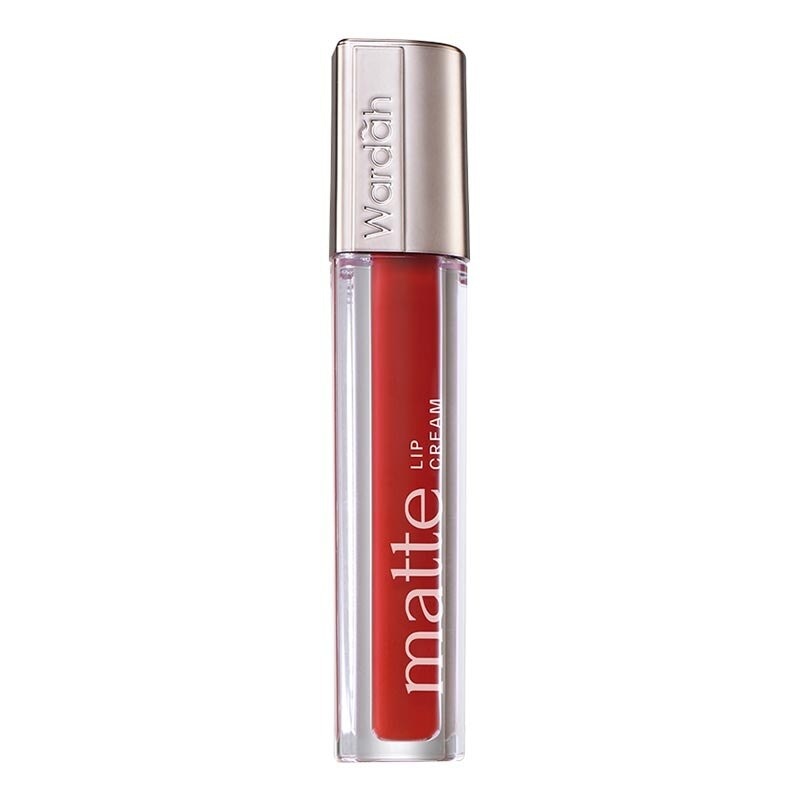 WARDAH Exclusive Matte Lip Cream 06 Feeling Red 4g