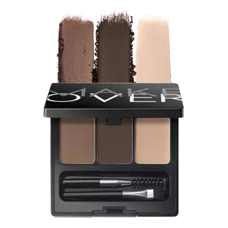 MAKE OVER Make Over Eye Brow Definition Kit 01 Dark Brown 6.4g