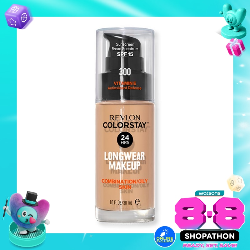 Colorstay Makeup Liquid Foundation Combination Oily Golden Beige image