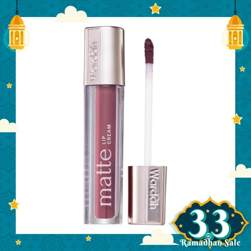 Promo Harga Wardah Exclusive Matte Lip Cream 12 Plum It Up 4 gr - Watsons