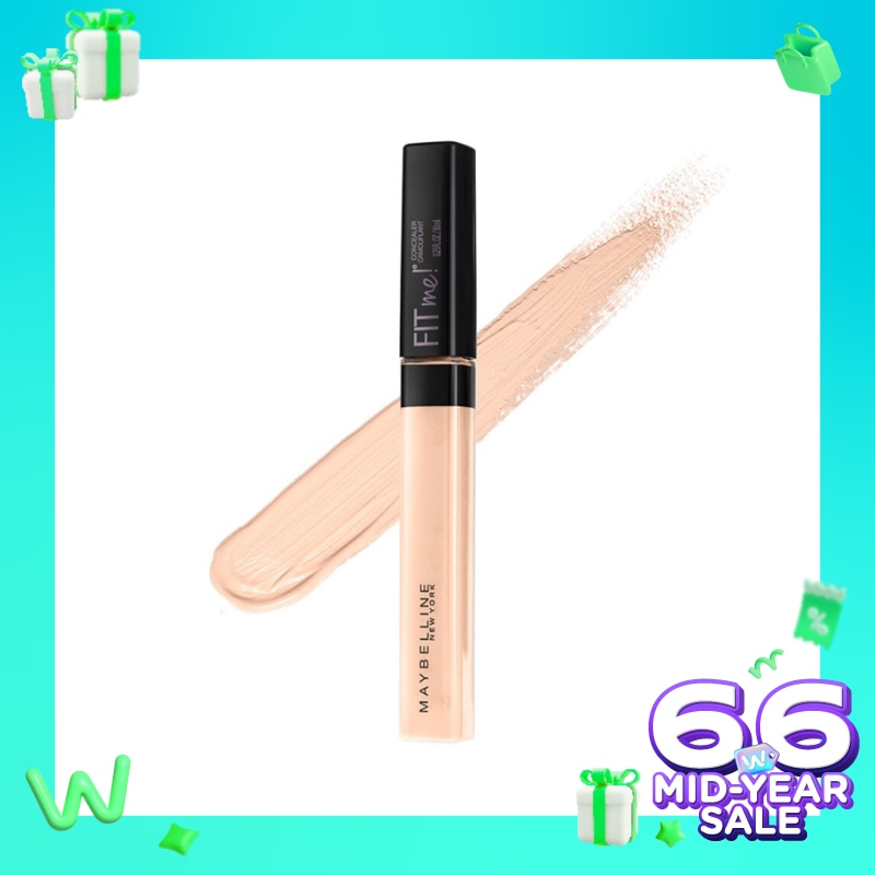 Promo Harga Maybelline Fit Me! Concealer 15 Fair 6 ml - Watsons