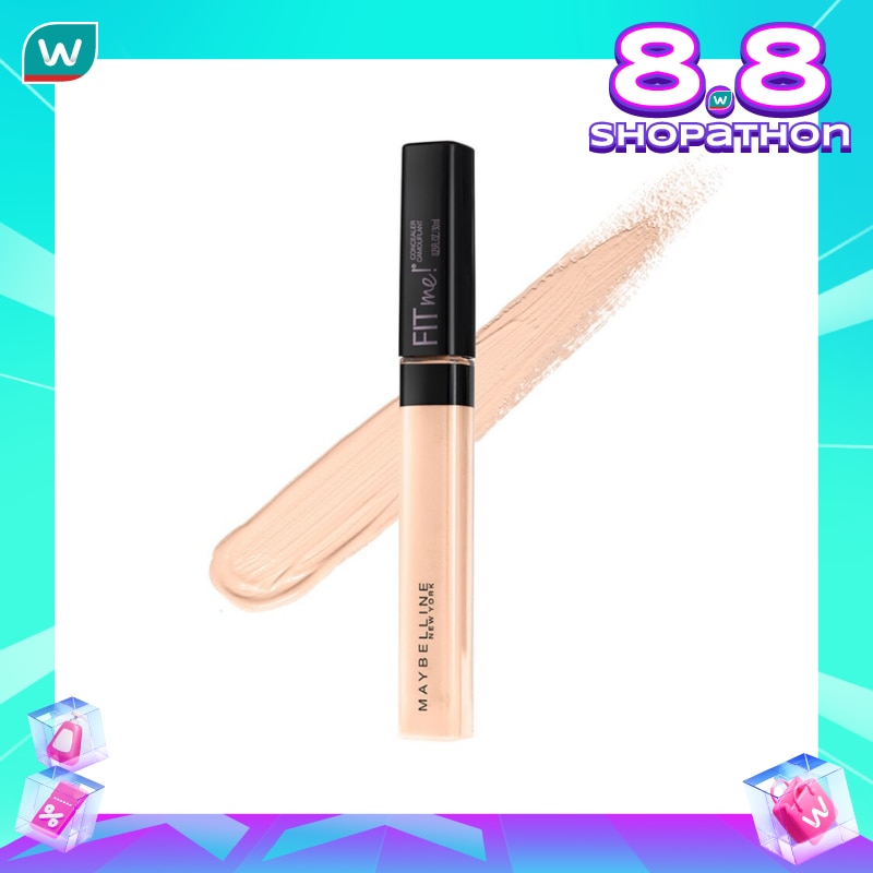 Promo Harga Maybelline Fit Me! Concealer 15 Fair 6 ml - Watsons