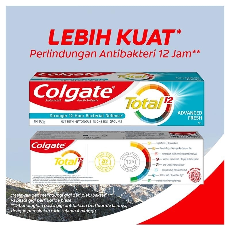 Toothpaste Total Advanced Fresh 150g-New