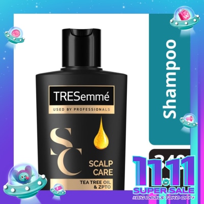 TRESEMME Scalp Care Shampoo 340ml - Shampo Anti Ketombe dan Gatal