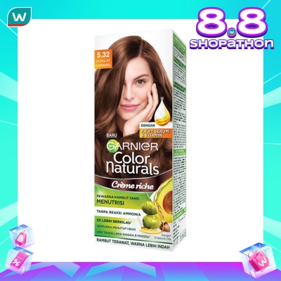 GARNIER Color Naturals Crème Riche 5.32 Caramel Brown