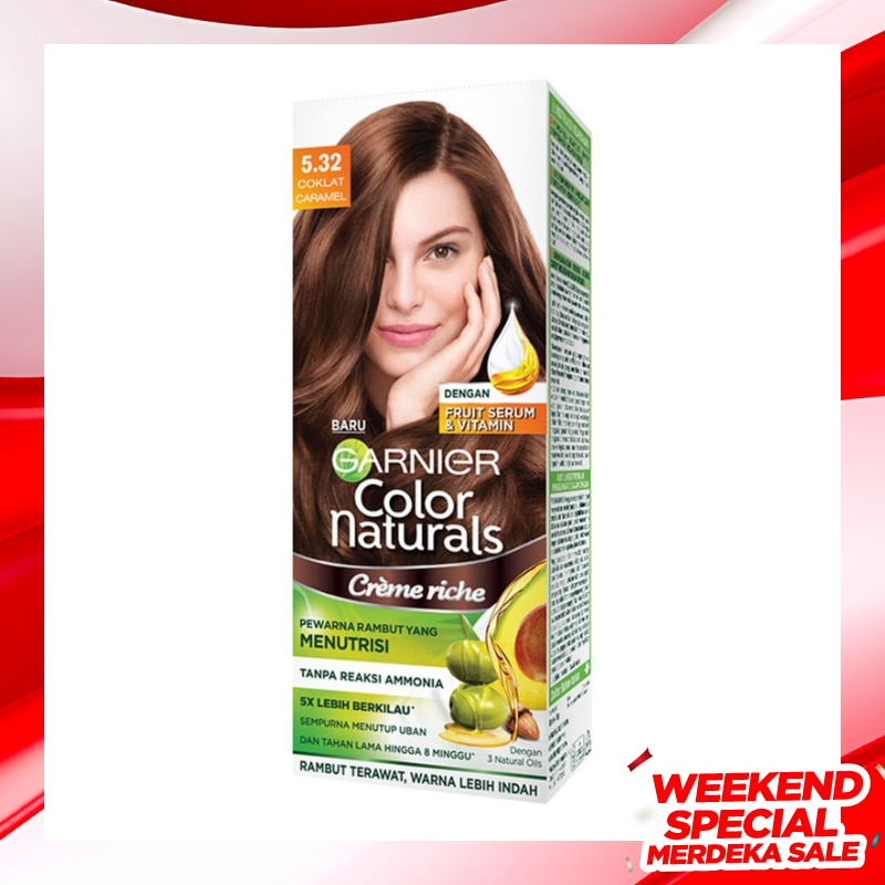 Color Naturals Crème Riche 5.32 Caramel Brown