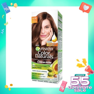 GARNIER Color Naturals Crème Riche 5.32 Caramel Brown