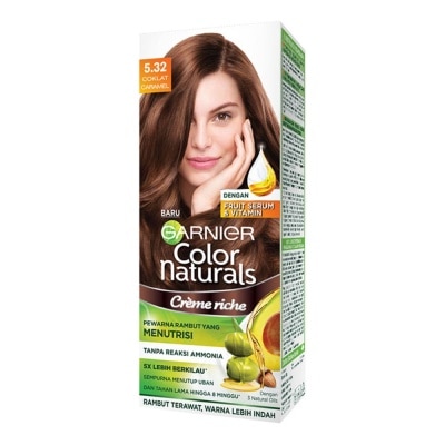 GARNIER Color Naturals Crème Riche 5.32 Caramel Brown