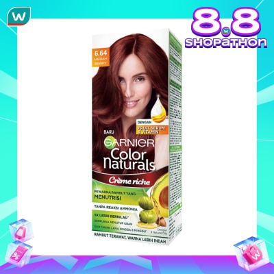 GARNIER Color Naturals Crème Riche 6.64 Merah Berry