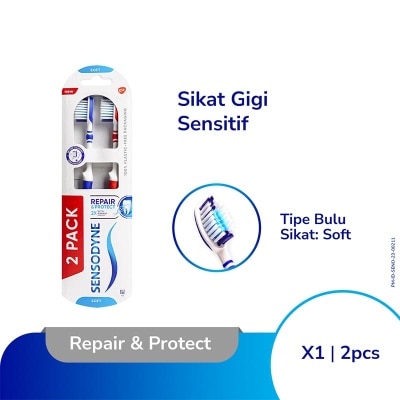 SENSODYNE Sensodyne Repair Protect Soft 2'S