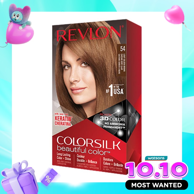 Colorsilk Beautiful Color (Hair Color) Light Golden Brown 54 image