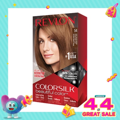 REVLON - Colorsilk Beautiful Color 54 Light Golden Brown