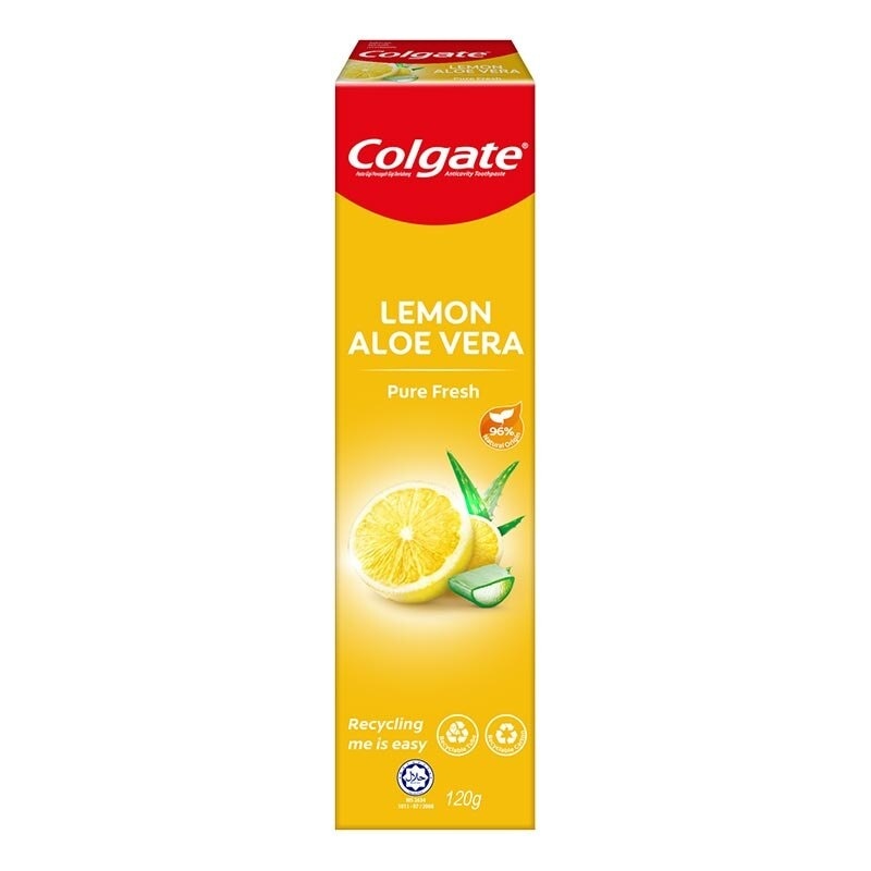 Toothpaste Natural Pure Fresh Lemon 120g