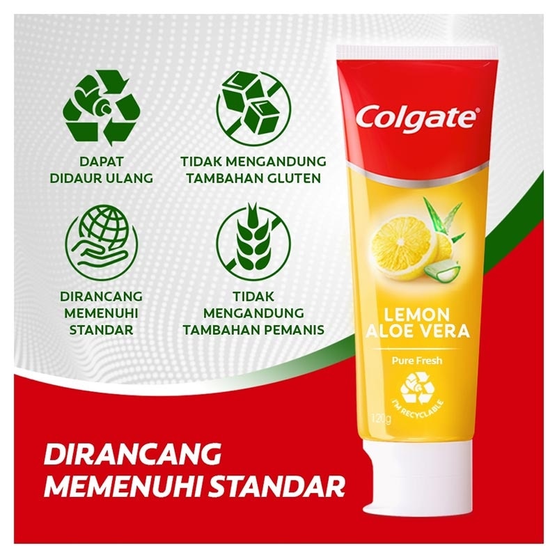 Toothpaste Natural Pure Fresh Lemon 120g