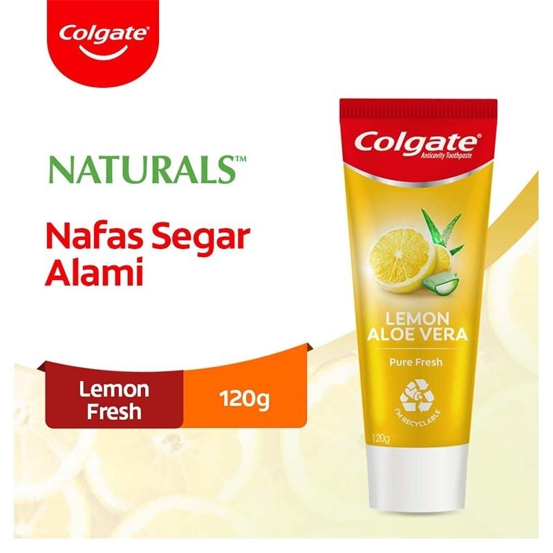Toothpaste Natural Pure Fresh Lemon 120g