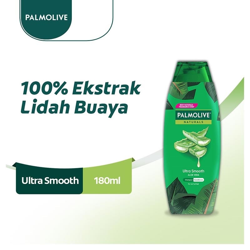 Palmolive Naturals Shampoo & Conditioner Ultra Smooth 180ml - Shampo Kondisioner