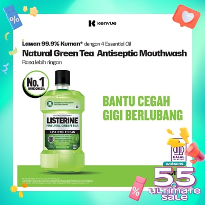 LISTERINE Natural Green Tea 250ml