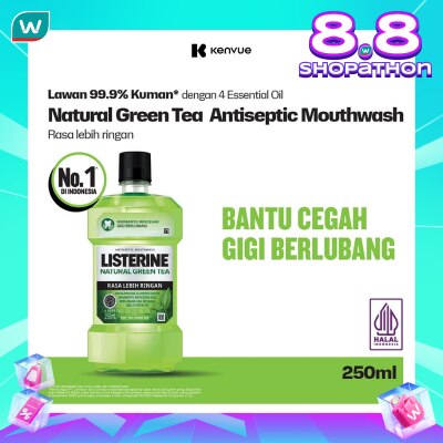 LISTERINE Natural Green Tea 250ml