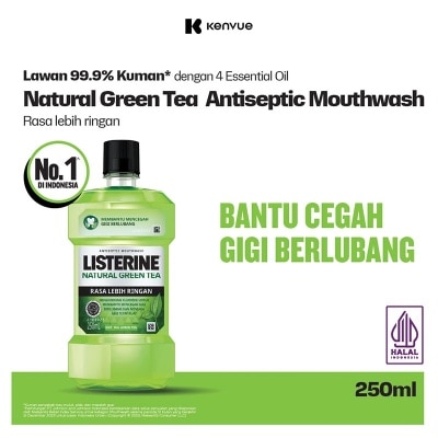 LISTERINE Natural Green Tea 250ml