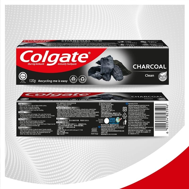 Toothpaste Natural Charcoal 120g