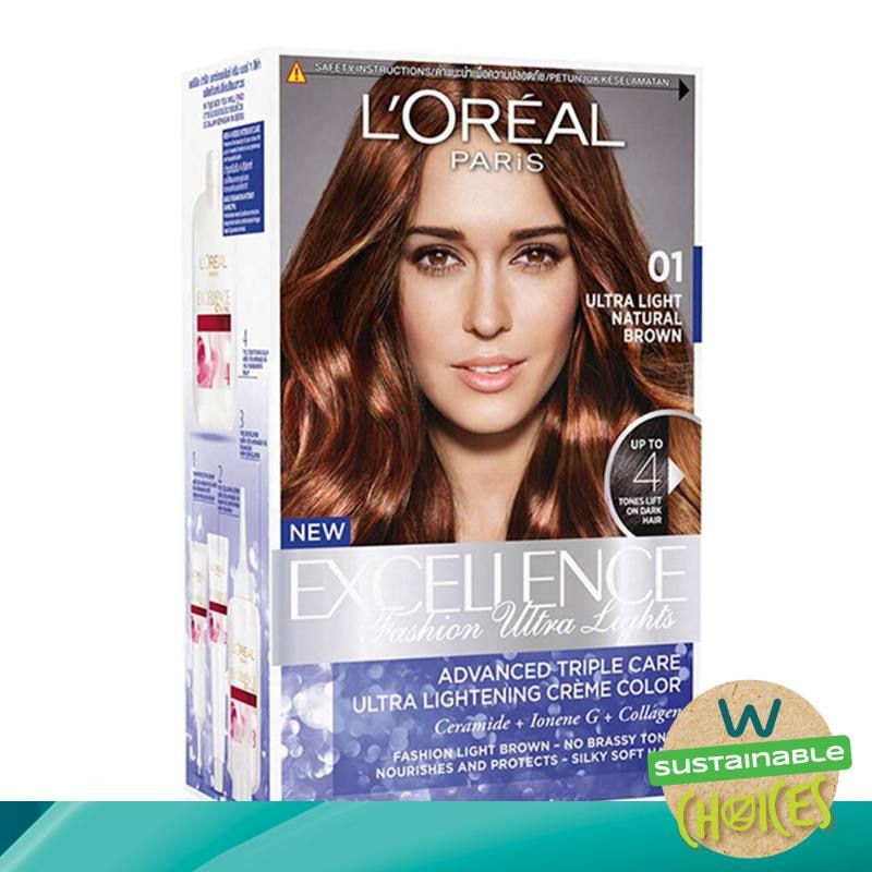 L'OREAL Excellence Fashion Ultra Light 01 Ultra Light Natural Brown