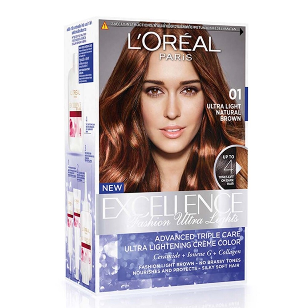 L'OREAL Excellence Fashion Ultra Light 01 Ultra Light Natural Brown