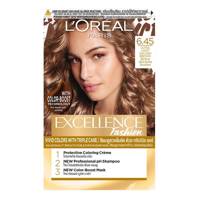 LOREAL Excellence Fashion Ultra Light 02 Ultra Light Golden Brown