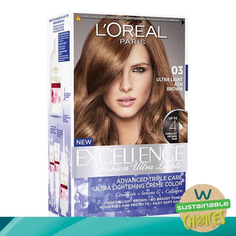 L'OREAL Excellence Fashion Ultra Light 03 Ultra Light Ash Brown