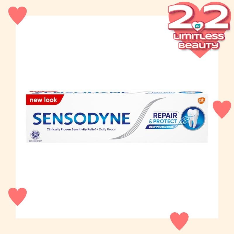 Promo Harga Sensodyne Pasta Gigi Repair & Protect Original 100 gr - Watsons