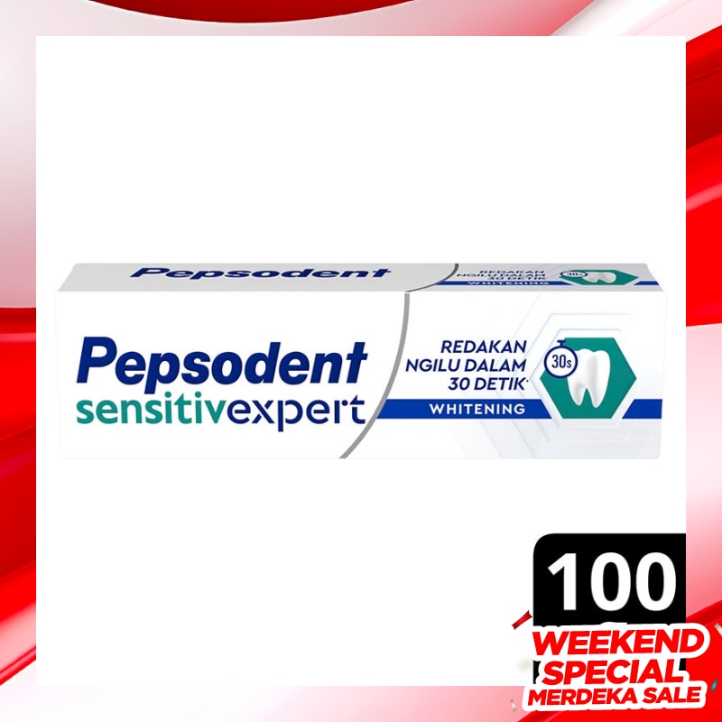Pepsodent Sensitive Expert Pasta Gigi Whitening 100g