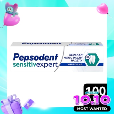 Pepsodent Pepsodent Pasta Gigi SensitivExpert Whitening 100g image