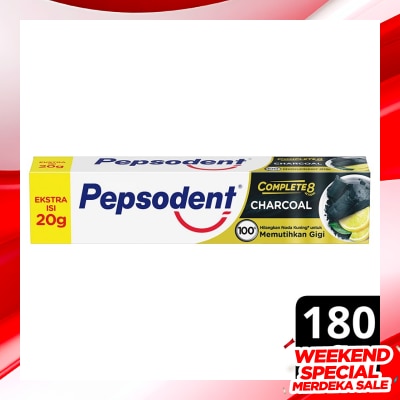 Pepsodent Action 123 Charcoal Pasta Gigi 160gr