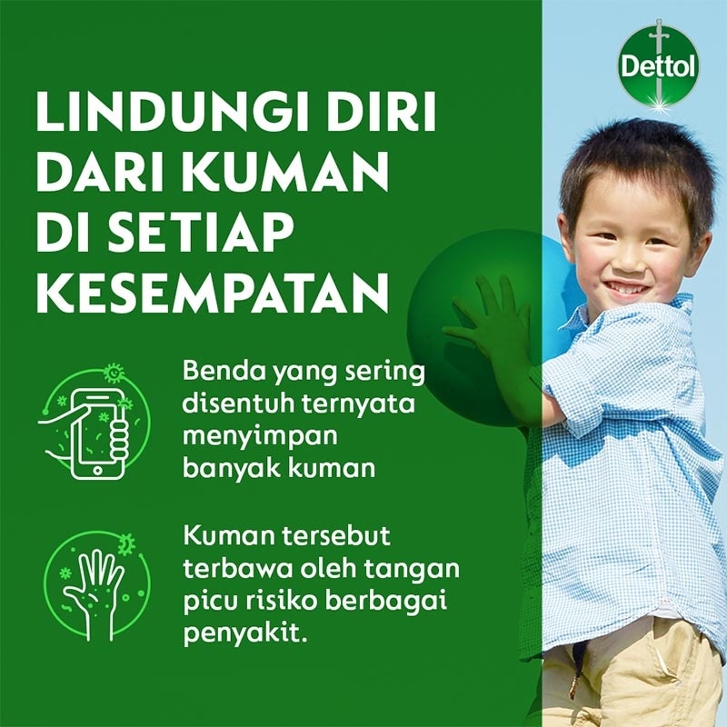 Dettol Anti Bakteri Wet Wipes 10'S