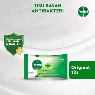 DETTOL Dettol Anti Bakteri Wet Wipes 10'S